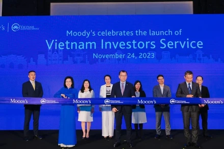 VIS Rating đã chính thức khai trương hoạt động. (ẢNH: VIETNAM+)