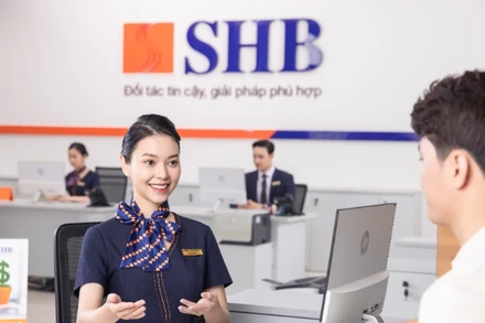 Dư nợ cấp tín dụng tại SHB đến hết ngày 31/3 đạt 575.777 tỷ đồng, tăng 7,8%.