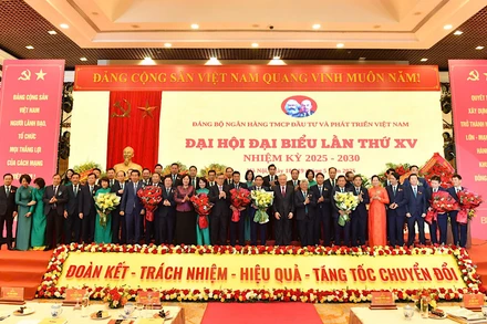 Đảng bộ BIDV tổ chức Đại hội đại biểu lần thứ XV, nhiệm kỳ 2025-2030. 