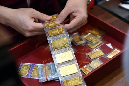Ảnh minh họa vàng SJC.