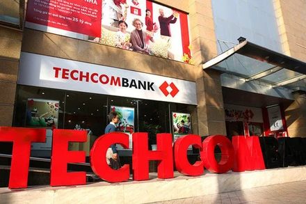 Ảnh minh hoạ ngân hàng Techcombank.