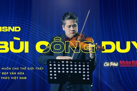 Nghệ sĩ nhân dân Bùi Công Duy.