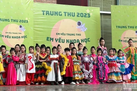 [Ảnh] Trải nghiệm không gian vui chơi Tết Trung thu tại Bảo tàng Dân tộc học Việt Nam