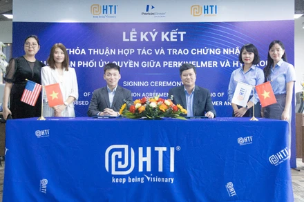 Lễ ký thỏa thuận hợp tác.