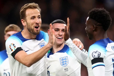 Đội tuyển Anh cần phải thể hiện tốt hơn nếu muốn giành vé tham dự vòng tứ kết Euro 2024. (Ảnh: Reuters)