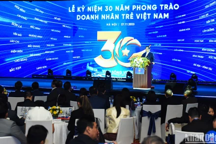 Thủ tướng Phạm Minh Chính phát biểu tại buổi lễ. (Ảnh: Trần Hải)