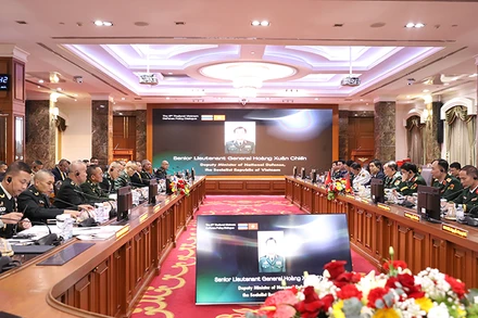 Đối thoại Chính sách Quốc phòng Việt Nam-Thái Lan lần thứ 6 tại Bangkok ngày 18/3.