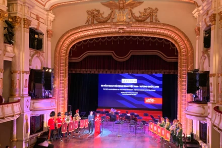 Toàn cảnh buổi lễ kỷ niệm.