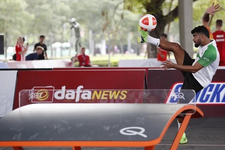 Giải thi đấu Quốc tế Teqball 2024 - TeqBall World Series năm 2023 được tổ chức tại Thái Lan.