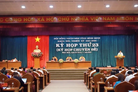 Toàn cảnh kỳ họp.