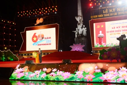 Quang cảnh buổi lễ.