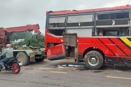 Hiện cơ quan chức năng đang điều tra làm rõ vụ việc. (Ảnh: DOÃN CÔNG)