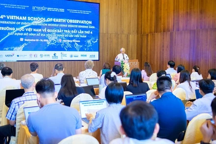 Quang cảnh buổi lễ.