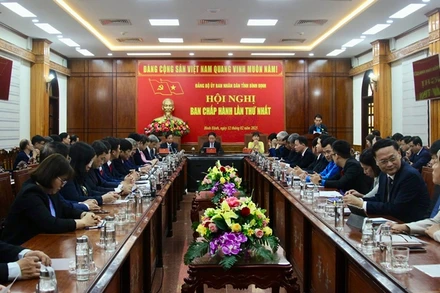Quang cảnh hội nghị.