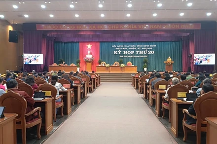 Quang cảnh kỳ họp.