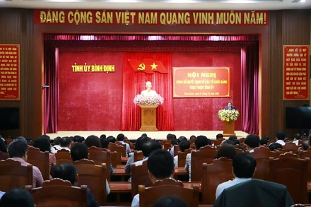 Toàn cảnh hội nghị.