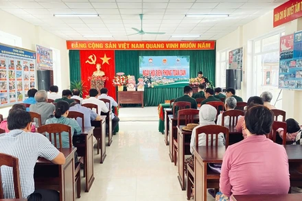 Quang cảnh buổi lễ.