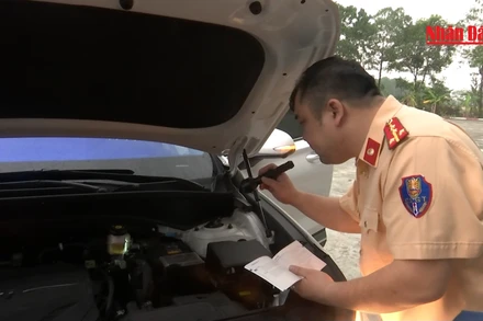 [Video] Lực lượng Cảnh sát giao thông tăng cường 167 đăng kiểm viên