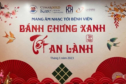 [Video] Tiếp thêm động lực cho người bệnh với chương trình "Bánh chưng xanh - Tết an lành"