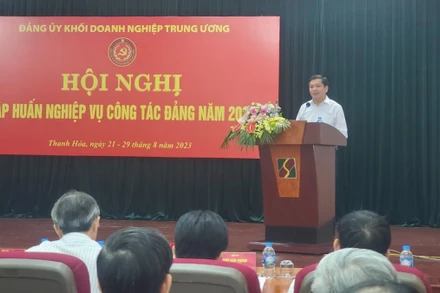 Đảng ủy Khối Doanh nghiệp Trung ương tập huấn nghiệp vụ công tác Đảng