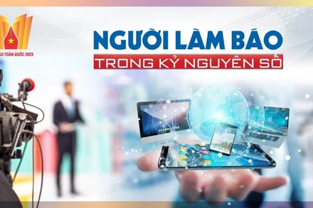 Tọa đàm "Người làm báo trong kỷ nguyên số". (Ảnh: Ban Tổ chức)
