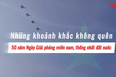 [Video] Những khoảnh khắc không quên trong Lễ kỷ niệm 50 năm thống nhất đất nước