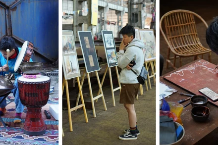 Giới trẻ Hà Nội nô nức trải nghiệm "du hành thời gian" với chuyến tàu di sản