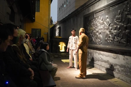 Chương trình biểu diễn “Đêm thiêng liêng” của Di tích Nhà tù Hỏa Lò.