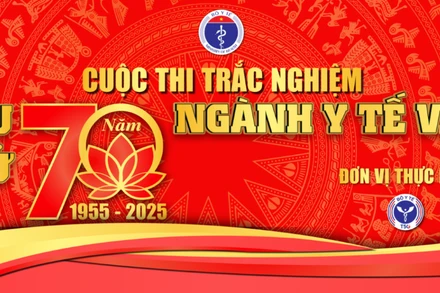 Gần 30.000 lượt dự thi tìm hiểu lịch sử 70 năm ngành y tế Việt Nam