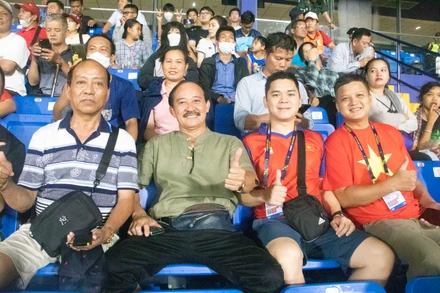 [Ảnh] U22 Việt Nam giành chiến thắng thứ 3 liên tiếp tại SEA Games 32