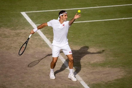 Huyền thoại quần vợt người Thụy Sĩ Roger Federer chính thức tuyên bố sẽ giải nghệ sau khi kết thúc Laver Cup 2022. (Ảnh: Reuters)