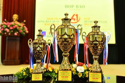 [Ảnh] Họp báo Giải vô địch bóng bàn quốc gia Báo Nhân Dân lần thứ 41