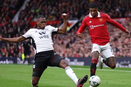 Đối đầu Fulham, Rashford cần nhanh chóng ghi bàn để khai thông thế bế tắc.