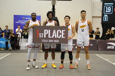 Saigon Heat.EXE lên ngôi vô địch chặng 3. (Ảnh: VBA)