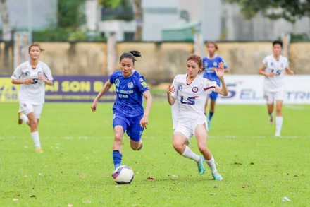 Hấp dẫn cuộc đua giai đoạn lượt về Giải bóng đá nữ vô địch quốc gia
