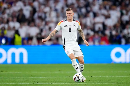 EURO 2024 là lần cuối Toni Kroos thi đấu đỉnh cao. (Ảnh: Gettys)
