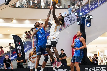 Saigon Heat.EXE bảo vệ thành công ngôi quán quân chung cuộc 3x3.EXE Premier Vietnam 2025. (Ảnh: VBA)