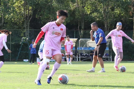 Bóng đá nữ Việt Nam sẵn sàng cho các nhiệm vụ lớn trong năm 2025. (Ảnh: VFF)