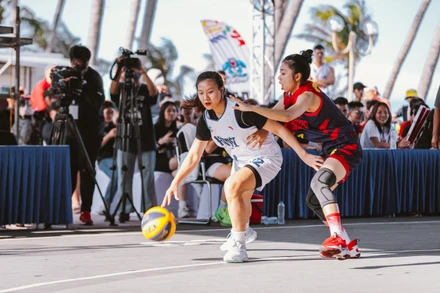 VBA 3x3 women diễn ra tại Nha Trang. (Ảnh: VBA)