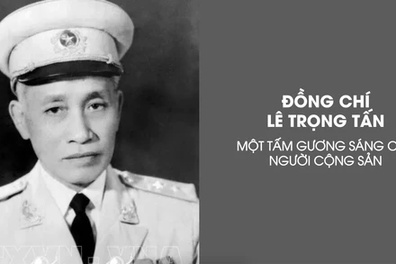 Đồng chí Lê Trọng Tấn - Một tấm gương sáng của người Cộng sản