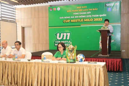 Công bố buổi bốc thăm xếp lịch thi đấu. 