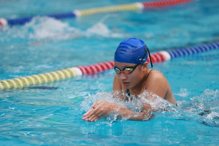 Hội khỏe Phù Đổng toàn quốc lần thứ X: Sôi nổi thi đấu môn bơi