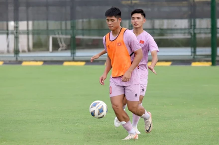 Các cầu thủ U16 Việt Nam sẵn sàng cho giải đấu quan trọng. (Ảnh: VFF)