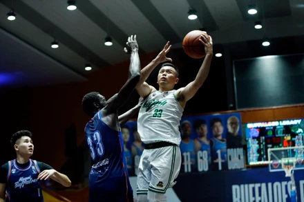 Cantho Catfish thi đấu vượt trội hơn hẳn đối thủ. (Ảnh: VBA)