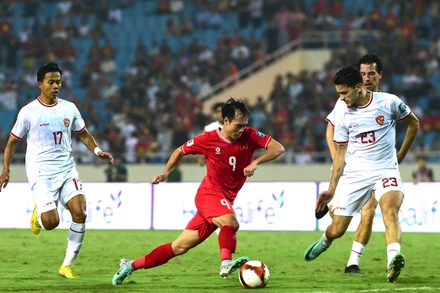 [Ảnh] Indonesia thắng Việt Nam trên sân Mỹ Đình sau 20 năm