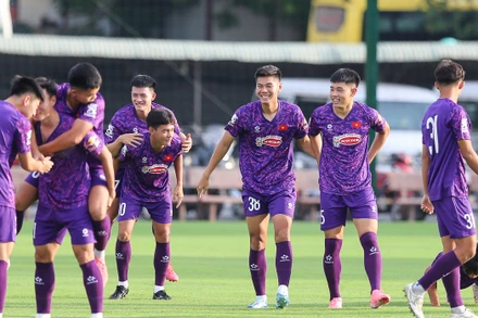 Đội tuyển U22 Việt Nam tiếp tục tham dự giải quốc tế chất lượng tại Trung Quốc vào tháng 3 tới. (Ảnh: VFF)