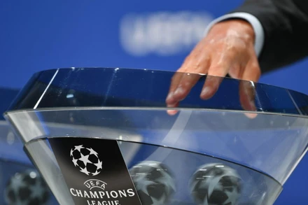 Bốc thăm chia bảng Champions League. (Ảnh: UEFA)