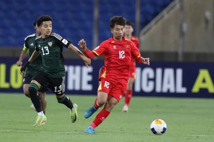 U17 Việt Nam hòa 1-1 U17 UAE và chấp nhận dừng bước tại giải đấu sau 3 trận hòa. (Ảnh: VFF)