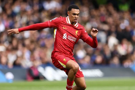 Trent Alexander-Arnold trong màu áo Liverpool. (Ảnh: Liverpool FC)