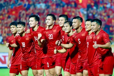 Đội tuyển Việt Nam khép lại năm 2023 với vị trí số 1 Đông Nam Á. (Ảnh: VFF)